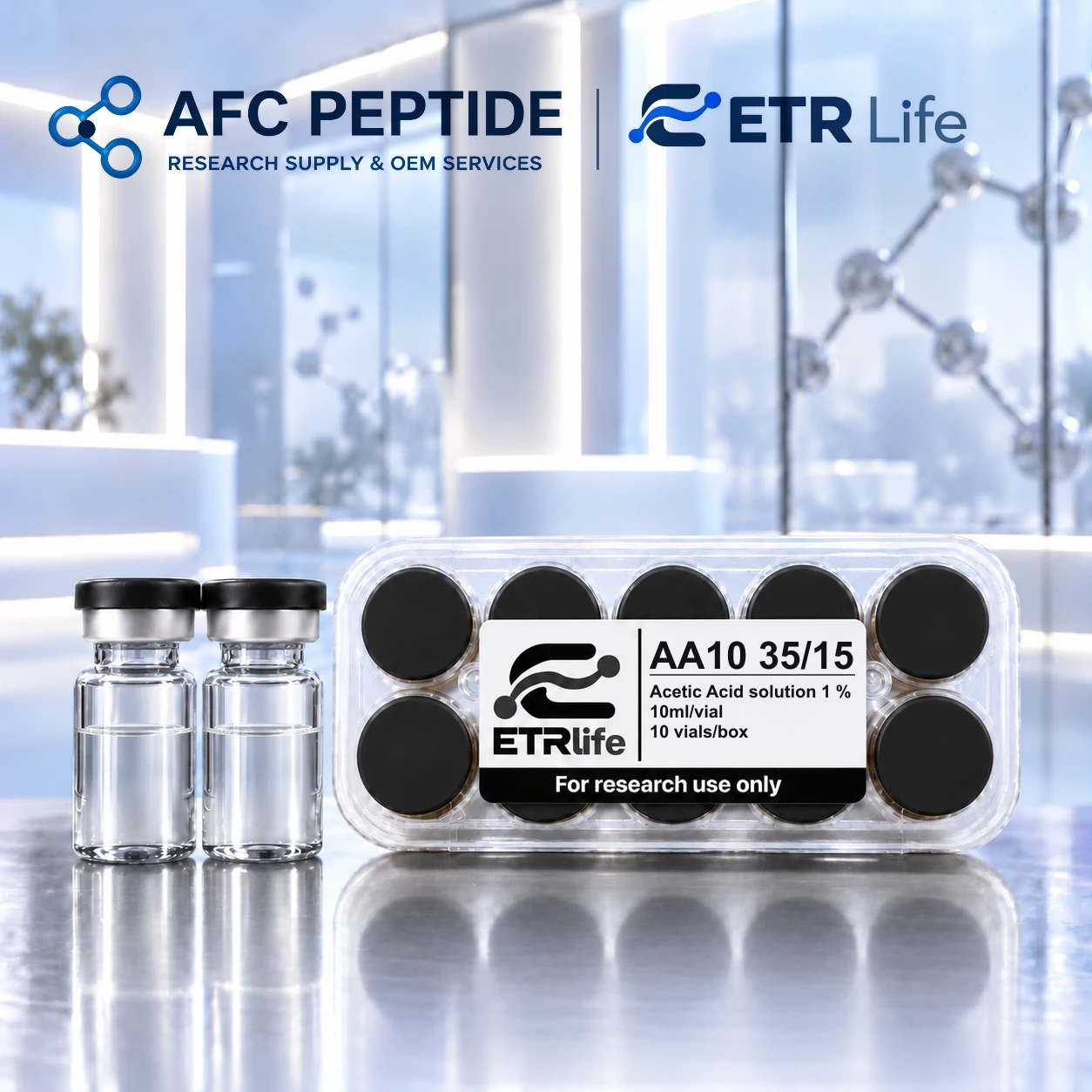 Acetic Acid solution 1 % research product packaging