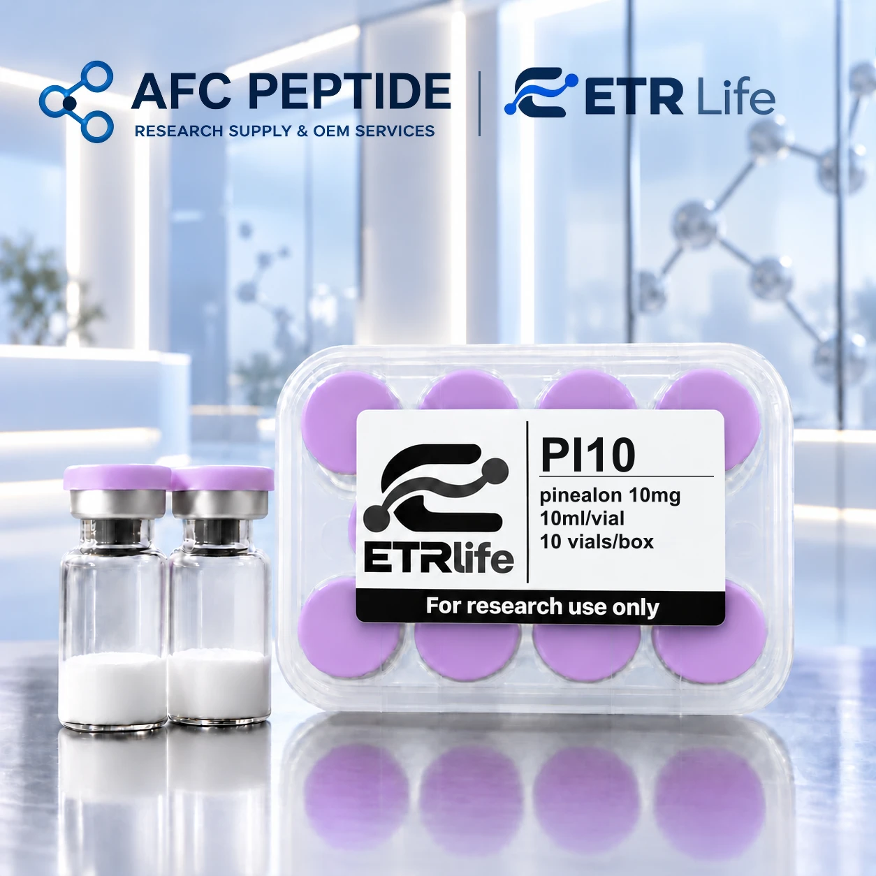 pinealon 10mg research product packaging